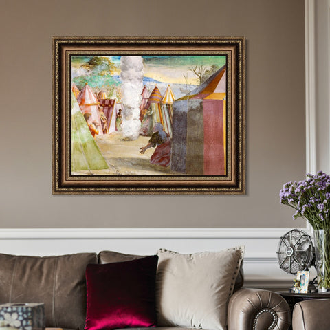 INVIN ART Framed Canvas Art Giclee Print Series#118 by Raphael/Raffaello Sanzio Wall Art Living Room Home Office Decorations