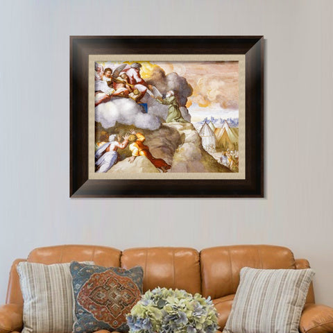 INVIN ART Framed Canvas Art Giclee Print Series#125 by Raphael/Raffaello Sanzio Wall Art Living Room Home Office Decorations