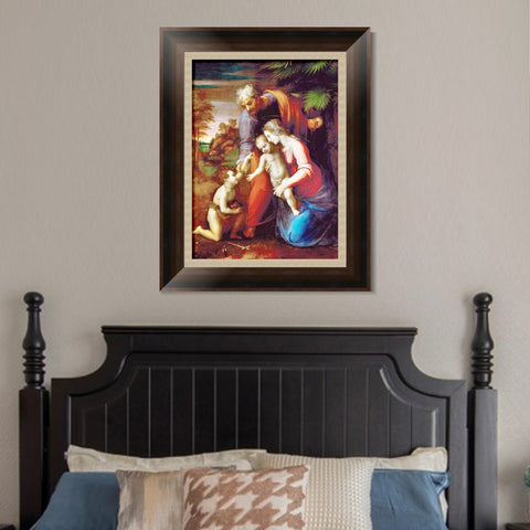 INVIN ART Framed Canvas Art Giclee Print Series#155 by Raphael/Raffaello Sanzio Wall Art Living Room Home Office Decorations