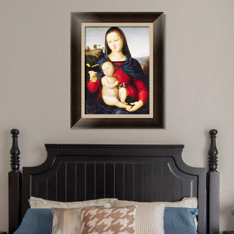 INVIN ART Framed Canvas Art Giclee Print Series#166 by Raphael/Raffaello Sanzio Wall Art Living Room Home Office Decorations