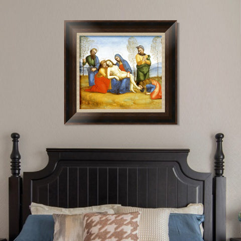 INVIN ART Framed Canvas Art Giclee Print Series#169 by Raphael/Raffaello Sanzio Wall Art Living Room Home Office Decorations