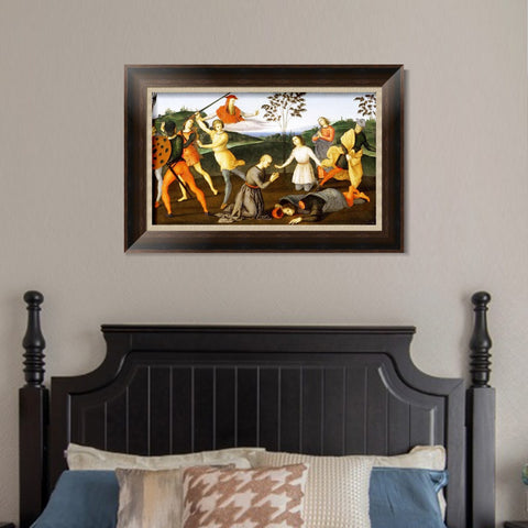 INVIN ART Framed Canvas Art Giclee Print Series#173 by Raphael/Raffaello Sanzio Wall Art Living Room Home Office Decorations