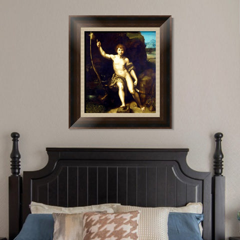 INVIN ART Framed Canvas Art Giclee Print Series#174 by Raphael/Raffaello Sanzio Wall Art Living Room Home Office Decorations