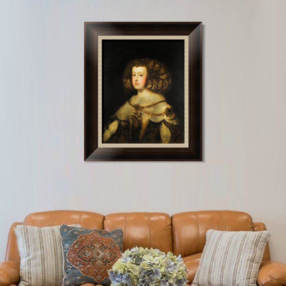 INVIN ART Framed Canvas Art Giclee Print Series#004 by Diego Velazquez Wall Art