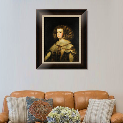 INVIN ART Framed Canvas Art Giclee Print Series#004 by Diego Velazquez Wall Art Living Room Home Office Decorations