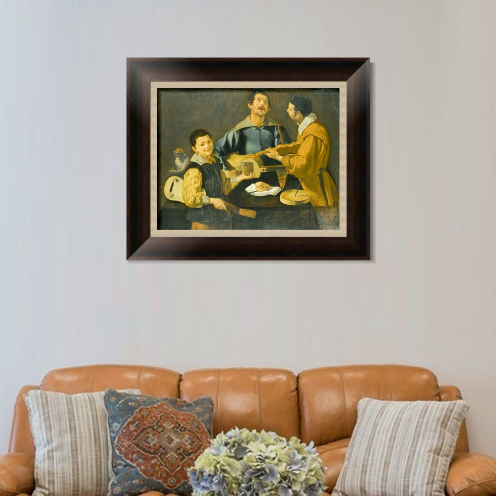 INVIN ART Framed Canvas Art Giclee Print Series#005 by Diego Velazquez Wall Art
