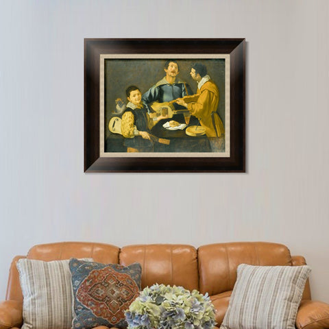 INVIN ART Framed Canvas Art Giclee Print Series#005 by Diego Velazquez Wall Art Living Room Home Office Decorations