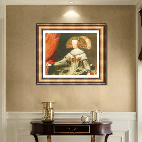 INVIN ART Framed Canvas Art Giclee Print Prince Philip Prospero by the Christian Soul by Diego Velazquez Wall Art Living Room Home Office Decorations