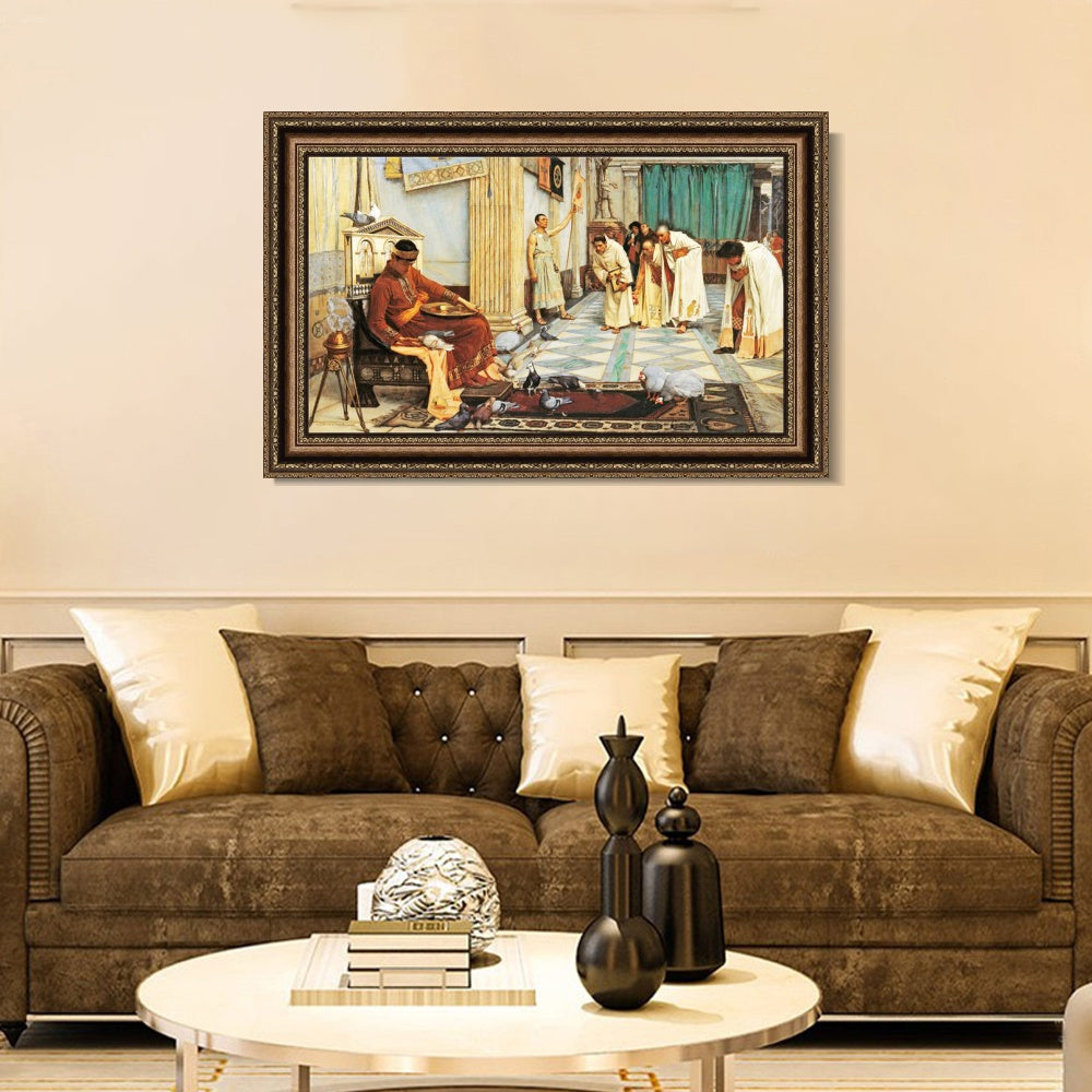INVIN ART Framed Canvas Art Giclee Print Series#022 by John William Waterhouse Wall Art