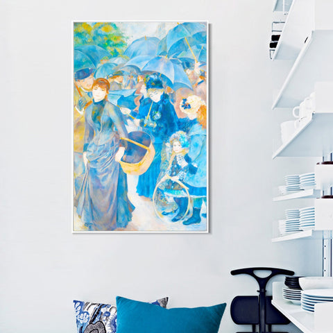 INVIN ART Framed Canvas Series#077 by Pierre Auguste Renoir Wall Art Living Room Home Office Decorations