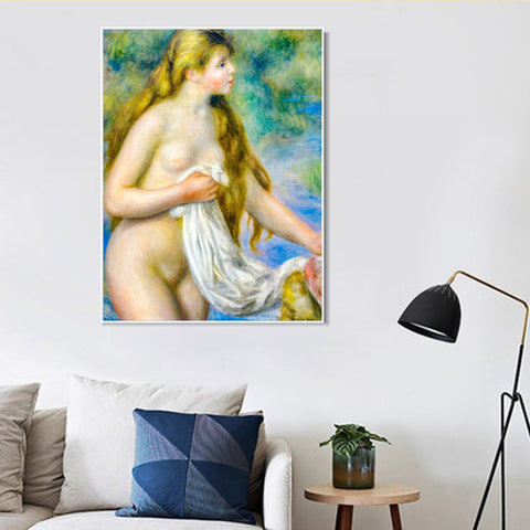 INVIN ART Framed Canvas Series#152 by Pierre Auguste Renoir Wall Art Living Room Home Office Decorations