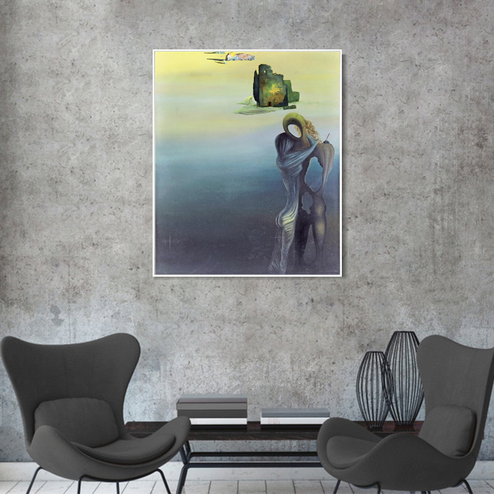 INVIN ART Framed Canvas Series#097 by Salvador Dal Wall Art Living Room Home Office Decorations
