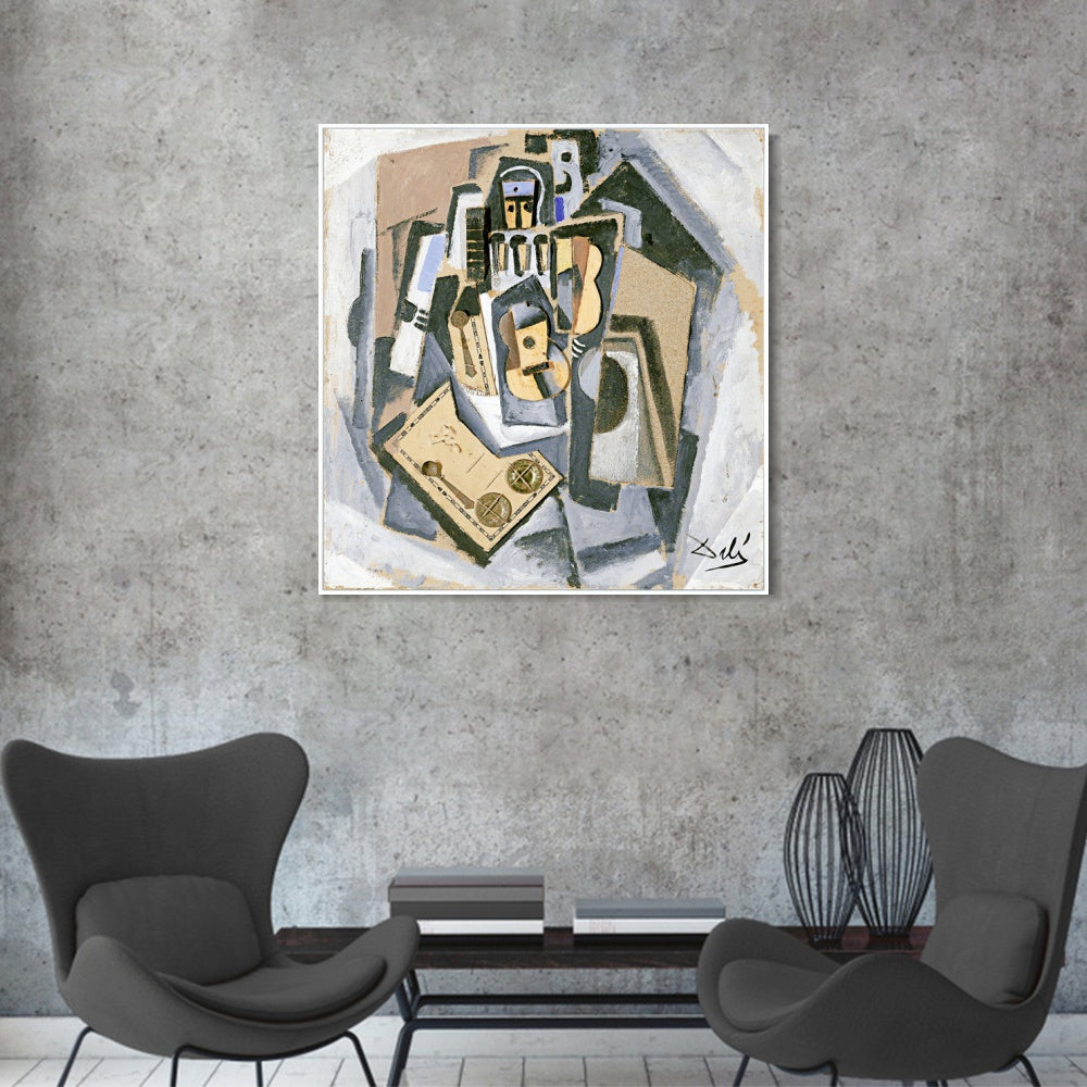 INVIN ART Framed Canvas Series#107 by Salvador Dal Wall Art Living Room Home Office Decorations