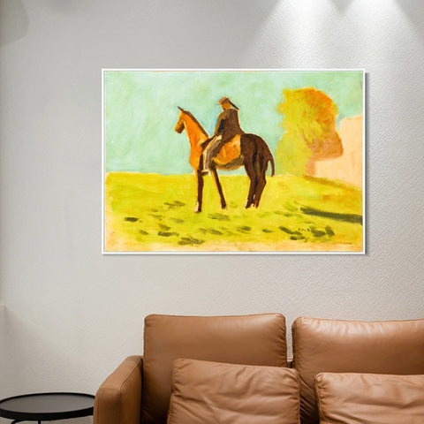 INVIN ART Framed Canvas Series#029 by Odilon Redon Wall Art Living Room Home Office Decorations