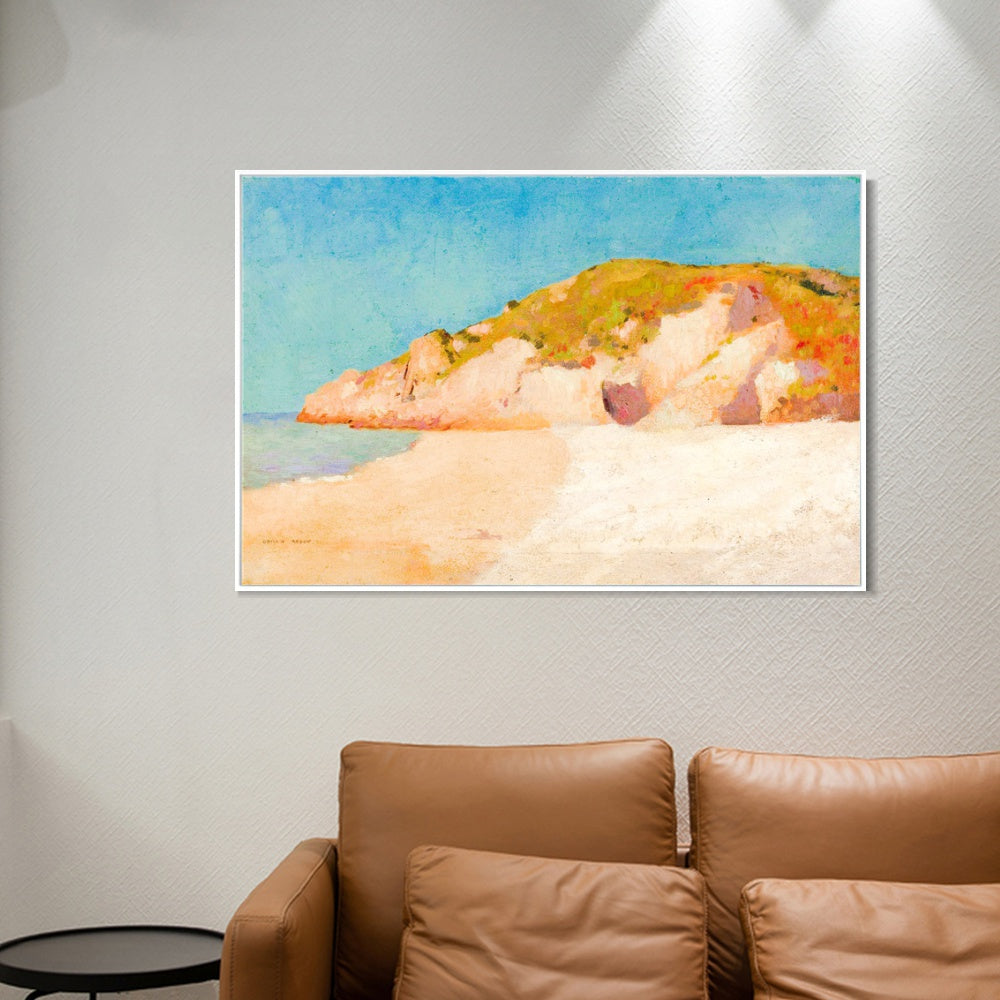 INVIN ART Framed Canvas Series#036 by Odilon Redon Wall Art Living Room Home Office Decorations