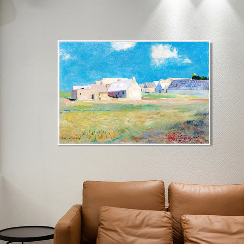 INVIN ART Framed Canvas Series#055 by Odilon Redon Wall Art Living Room Home Office Decorations