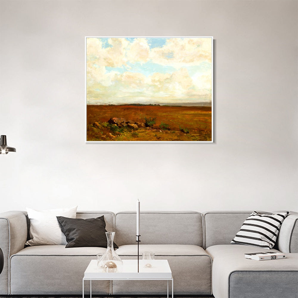 INVIN ART Framed Canvas Series#121 by Odilon Redon Wall Art Living Room Home Office Decorations