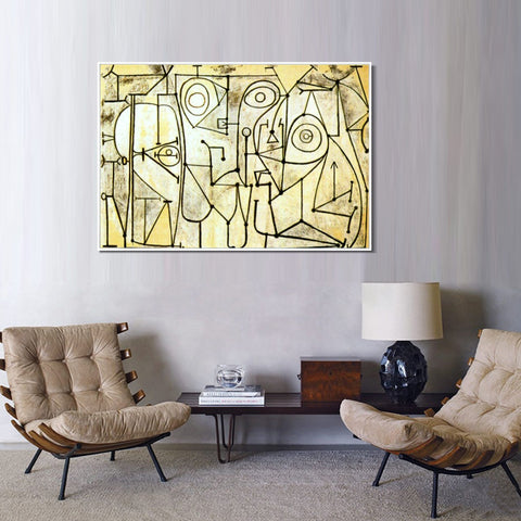 INVIN ART Framed Canvas Giclee Print Art 1948 La cuisine 1 by Pablo Picasso Wall Art Living Room Home Office Decorations