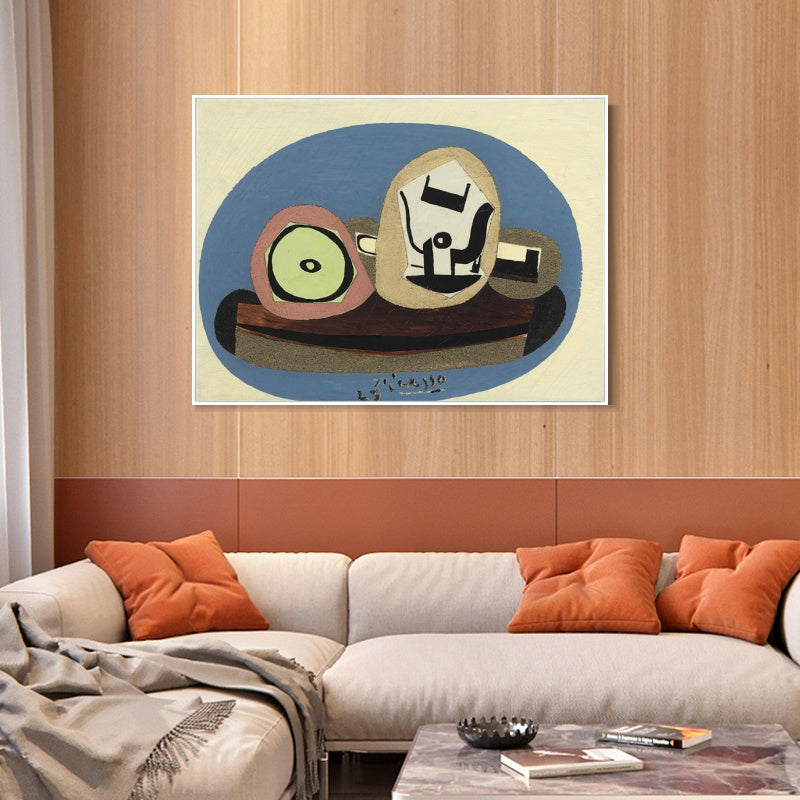 INVIN ART Framed Canvas Giclee Print Art Series#422 by Pablo Picasso Wall Art