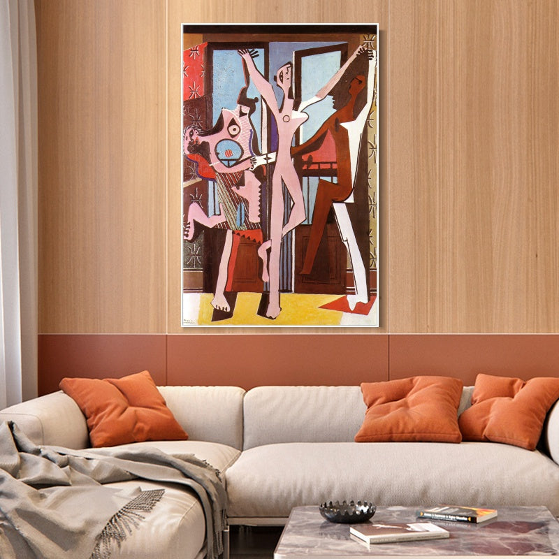 INVIN ART Framed Canvas Giclee Print Art 1925 The dance by Pablo Picasso Wall Art
