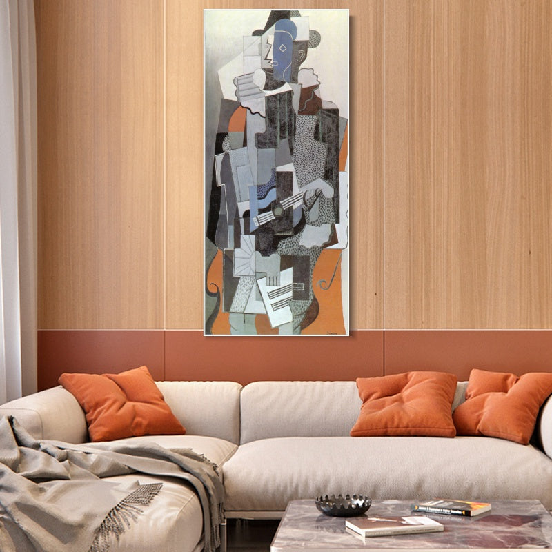 INVIN ART Framed Canvas Giclee Print Art Series#454 by Pablo Picasso Wall Art