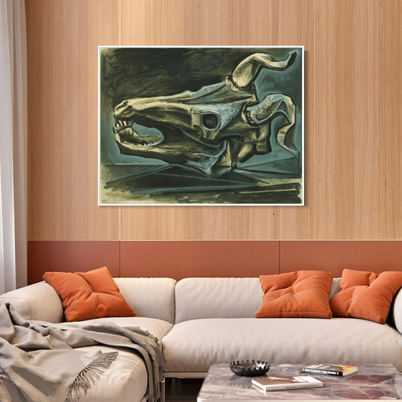 INVIN ART Framed Canvas Giclee Print Art Series#460 by Pablo Picasso Wall Art