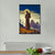 INVIN ART Framed Canvas Giclee Print St Francis, 1931 by Nicholas Roerich Wall Art Living Room Home Office Decorations