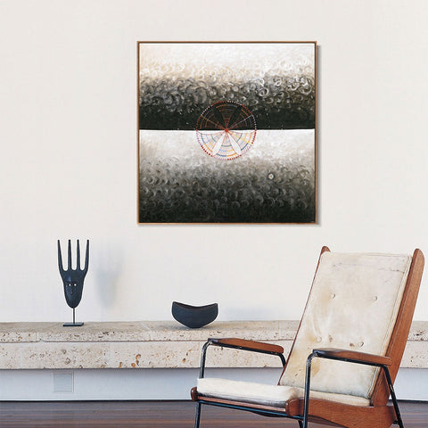 INVIN ART Framed Canvas Giclee Print Series#014 by Hilma Af Klint Wall Art Living Room Home Office Decorations