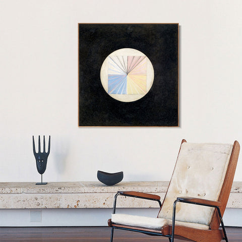 INVIN ART Framed Canvas Giclee Print Series#016 by Hilma Af Klint Wall Art Living Room Home Office Decorations