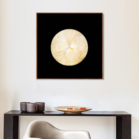 INVIN ART Framed Canvas Giclee Print Series#026 by Hilma Af Klint Wall Art Living Room Home Office Decorations