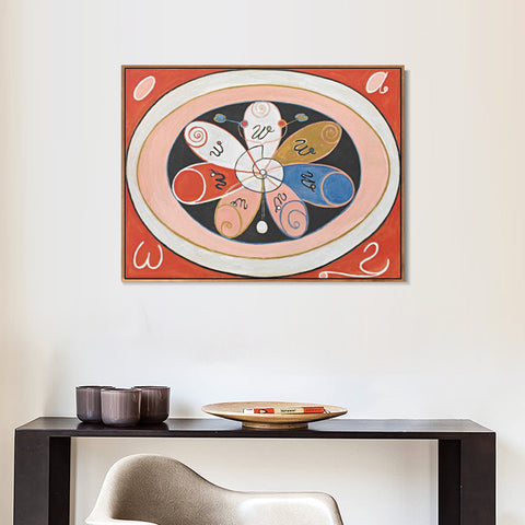 INVIN ART Framed Canvas untitled 1908 by Hilma Af Klint Wall Art Living Room Home Office Decorations