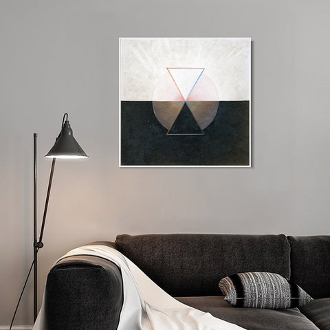INVIN ART Framed Canvas Giclee Print Series#06 by Hilma Af Klint Wall Art Living Room Home Office Decorations