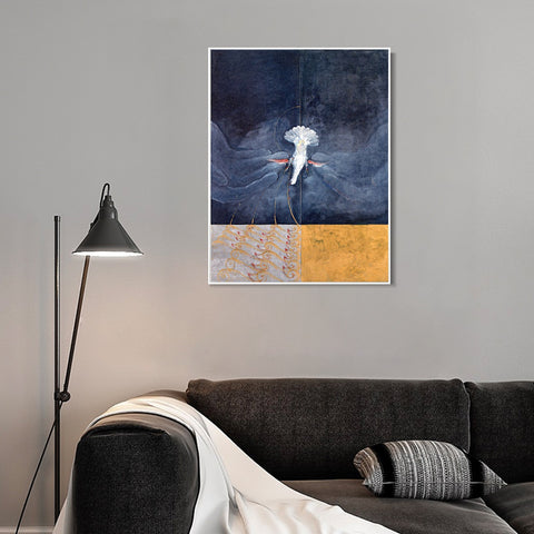 INVIN ART Framed Canvas Giclee Print Overview and Analysis by Hilma Af Klint Wall Art Living Room Home Office Decorations