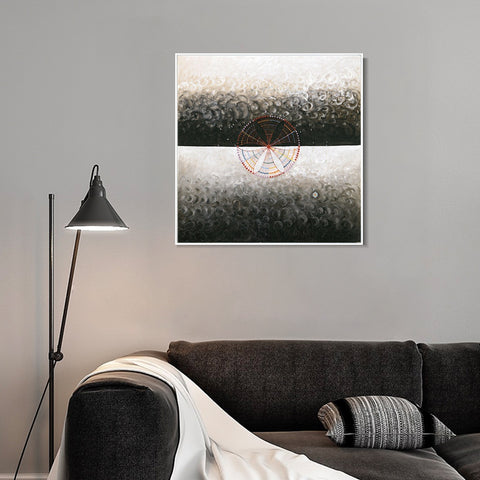 INVIN ART Framed Canvas Giclee Print Series#014 by Hilma Af Klint Wall Art Living Room Home Office Decorations