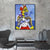 Framed Stretch Canvas Sitting Woman#1 by Pablo Picasso Wall Art