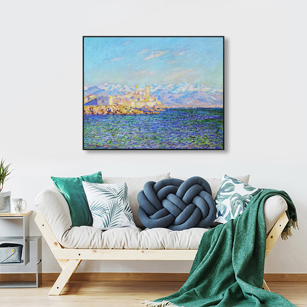 Antibes,Afternoon Effect(1888) by Claude Monet Wall Art