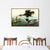INVIN ART Framed Canvas Giclee Print Red breasted Merganser by John James Audubon Wall Art Living Room Home Office Decorations
