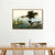 INVIN ART Framed Canvas Giclee Print Red breasted Merganser by John James Audubon Wall Art Living Room Home Office Decorations