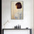 INVIN ART Framed Canvas Giclee Print Art Girl by Gustav Klimt Wall Art Living Room Home Office Decorations