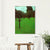 INVIN ART Framed Canvas Giclee Print Art Green Trees by Gustav Klimt Wall Art Living Room Home Office Decorations