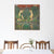 INVIN ART Framed Canvas Giclee Print Art House#2 by Gustav Klimt Wall Art Living Room Home Office Decorations