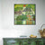 INVIN ART Framed Canvas Giclee Print Art Village by Gustav Klimt Wall Art Living Room Home Office Decorations