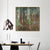 INVIN ART Framed Canvas Giclee Print Art Trees#5 by Gustav Klimt Wall Art Living Room Home Office Decorations