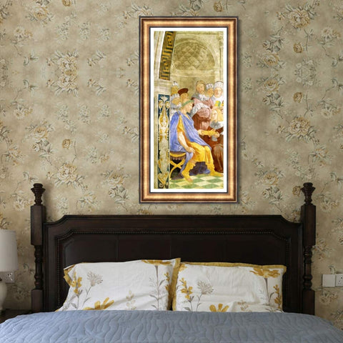 INVIN ART Framed Canvas Art Giclee Print Series#010 by Raphael/Raffaello Sanzio Wall Art Living Room Home Office Decorations