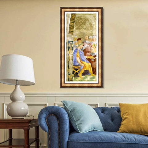 INVIN ART Framed Canvas Art Giclee Print Series#010 by Raphael/Raffaello Sanzio Wall Art Living Room Home Office Decorations