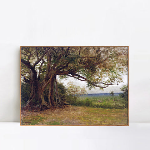 The Trees by Albert Bierstadt Wall Art Living Room Home Decorations