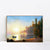 A Boat Landing in the Sunset by Albert Bierstadt Wall Art Living Room Home Decorations