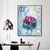 INVIN ART Framed Canvas Giclee Print Art Flower#7 by Marc Chagall Wall Art Living Room Home Office Decorations