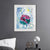 INVIN ART Mental Framed Canvas Giclee Print Art Flower 7 by Marc Chagall Wall Art Living Room Home Office Decorations