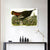 INVIN ART Framed Canvas Giclee Print Wild_Turkey by John James Audubon Wall Art Living Room Home Office Decorations